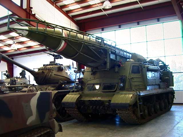 Scud launcher tank